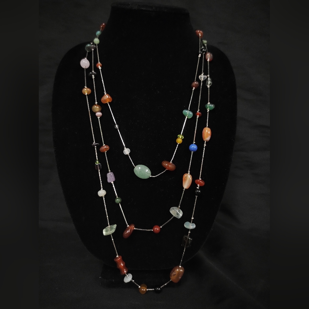 Multi stone Necklaces